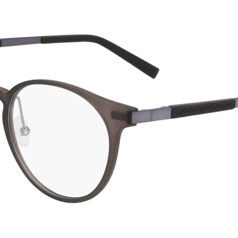 Flexon Men's EP8006 Matte Grey Eyeglasses