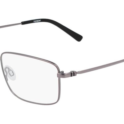 Flexon Men's H6052 Matte Gunmetal Eyeglasses