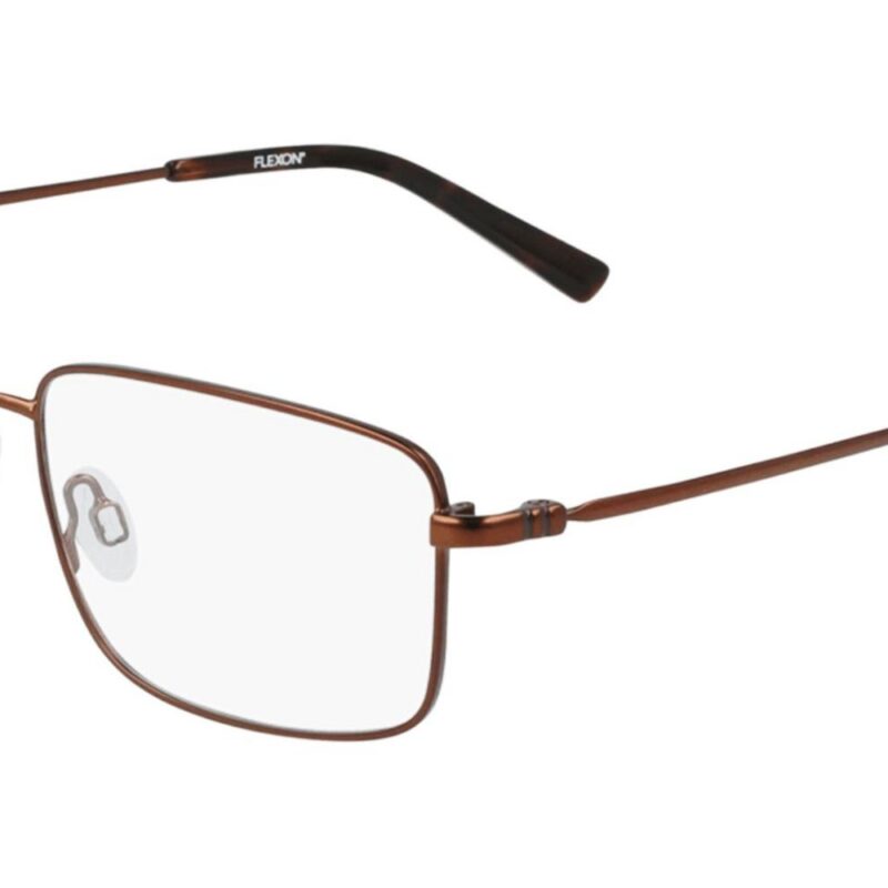Flexon Men's H6052 Matte Coffee Eyeglasses