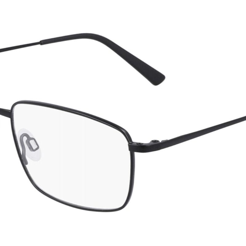Flexon Men's H6063 Matte Black Eyeglasses