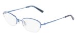 Flexon Women's W3041 Shiiny Slate Blue Eyeglasses