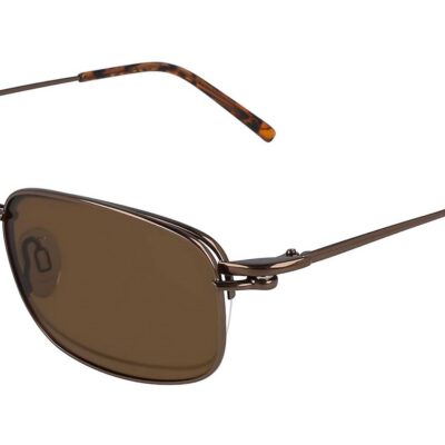 Flexon Men's FLX 806MAG-SET Coffee Sunglasses
