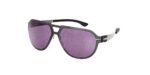 Ic!berlin Men's FLX_S04 IC0008 Black/Violet Sunglasses
