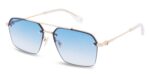 Police FORCE 9 SPLQ90 Rose Gold/Green Sunglasses