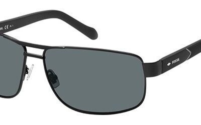 Fossil FOS 3060/S Matte Black/Grey Sunglasses
