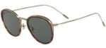 Giorgio Armani Men's FRAMES OF LIFE AR 6068 Red Havana/Green Sunglasses