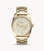 Fossil Men's Machine 42mm Gold Watch (FS5264)