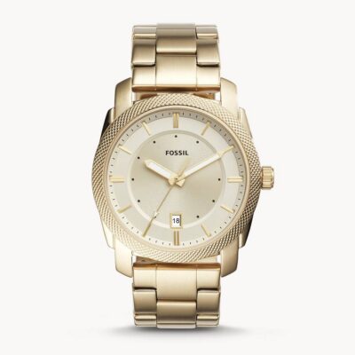 Fossil Men's Machine 42mm Gold Watch (FS5264)