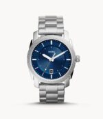 Fossil Men's Machine 42mm Silver Stainless Steel Watch (FS5340)