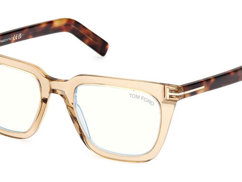Tom Ford Men's FT5963-B Beige Eyeglasses Tom Ford Men's FT5963-B Beige Eyeglasses