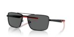 Scuderia Ferrari Men's FZ 5001 Matte Black/Grey Sunglasses