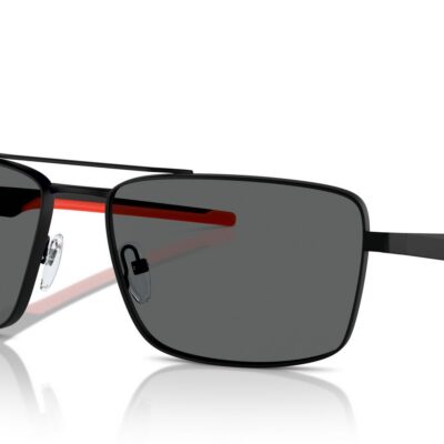 Scuderia Ferrari Men's FZ 5001 Matte Black/Grey Sunglasses