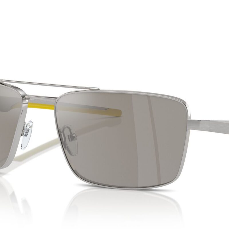 Scuderia Ferrari FZ 5001 Brushed Silver/Grey Mirror Sunglasses