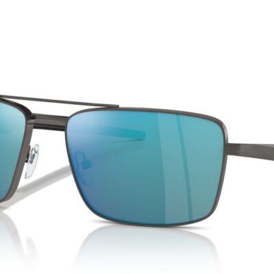 Scuderia Ferrari Men's FZ 5001 Gunmetal/Blue Polarized Sunglasses