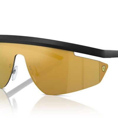 Scuderia Ferrari FZ 6001 Matte Black/Gold Sunglasses