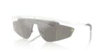 Scuderia Ferrari Men's FZ 6001 Crystal Grey/Grey Mirror Sunglasses