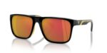 Scuderia Ferrari FZ 6002U Black/Red Gold Mirror Sunglasses