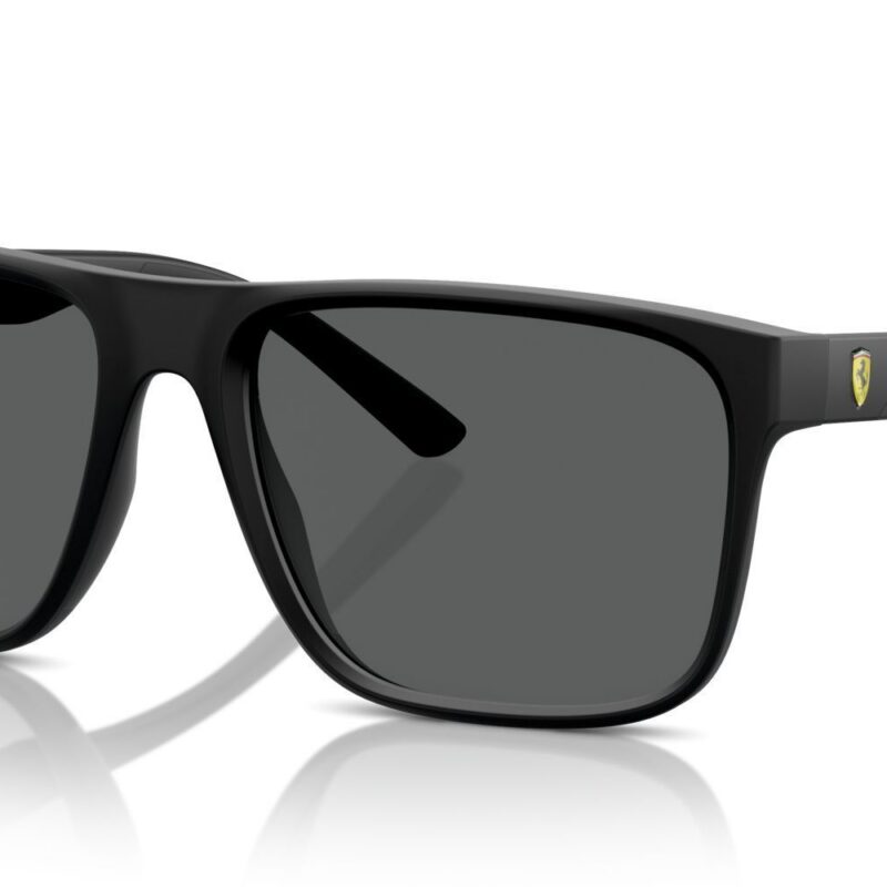 Scuderia Ferrari Men's FZ 6002U Matte Black/Dark Gray Sunglasses Scuderia Ferrari Men's FZ 6002U Matte Black/Dark Gray Sunglasses