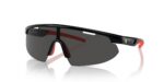 Scuderia Ferrari FZ 6004U Black/Dark Gray Sunglasses