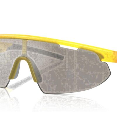 Scuderia Ferrari FZ 6004U Opal Matte Yellow/Mirror Silver Sunglasses