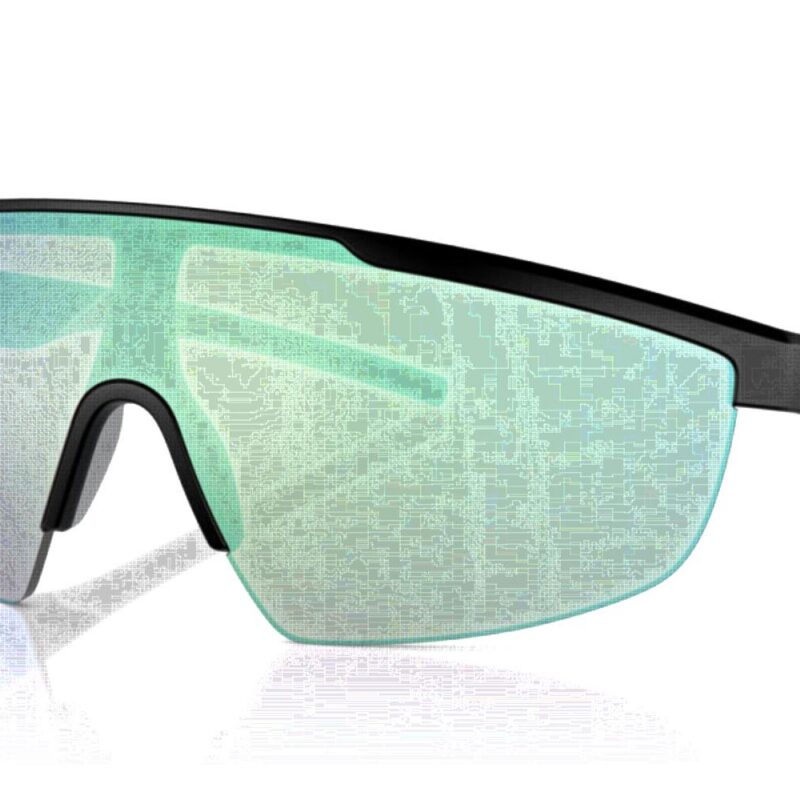 Scuderia Ferrari FZ 6005U Matte Black/Blue Mirror Violet Sunglasses