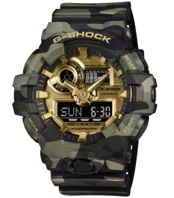 Casio G-Shock Men's 57mm Resin Watch (GA-700CMG-3AER)