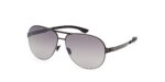 Ic!berlin Men's GERRIT IC0010 Black/Grey Shaded Sunglasses