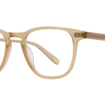 Garrett Leight Men's GLCO X JJJJOUND Matte Bottle Glass Brown Eyeglasses