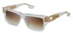 Dita Unisex GRANDMASTER-SEVEN Crystal Yellow Gold/Brown Shaded Sunglasses