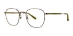 Garrett Leight Men's GRANT M Pewter-Willow Eyeglasses