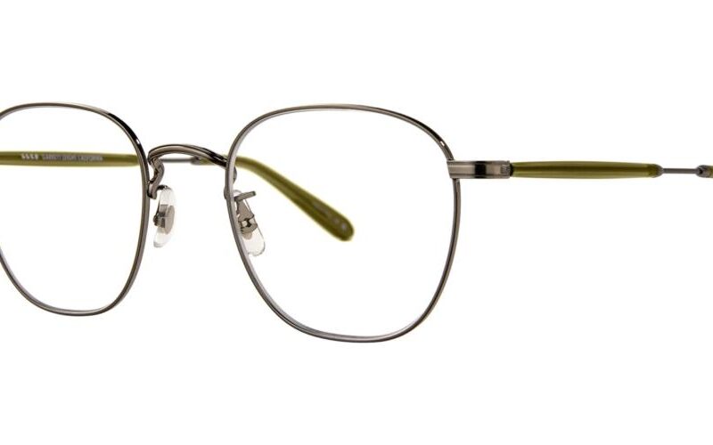 Garrett Leight Men's GRANT M Pewter-Willow Eyeglasses Garrett Leight Men's GRANT M Pewter-Willow Eyeglasses