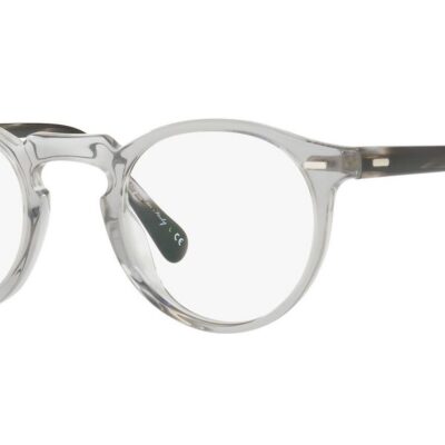Oliver Peoples Men's GREGORY PECK OV 5186 Workman Grey Ebonywood Eyeglasses