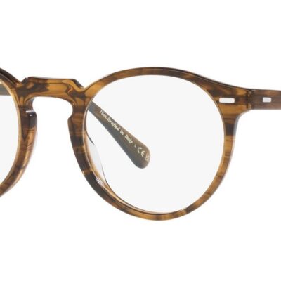 Oliver Peoples Unisex GREGORY PECK OV 5186 Sepia Smoke Eyeglasses
