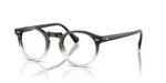 Oliver Peoples Unisex GREGORY PECK OV 5186 Dark Military Crystal Gradient Eyeglasses