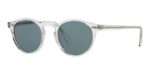 Oliver Peoples Men's GREGORY PECK SUN OV 5217/S Crystal/Indigo Sunglasses