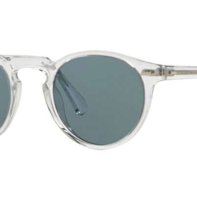 Oliver Peoples Men's GREGORY PECK SUN OV 5217/S Crystal/Indigo Sunglasses