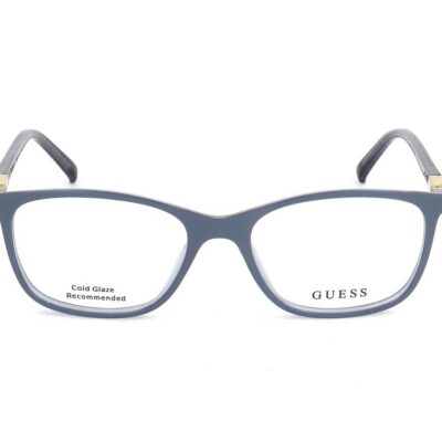 GUESS GU3004 SHINY BLUE Unisex Eyeglasses