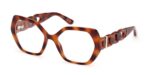 Guess Men's GU50116 Honey Gold Havana Eyeglasses