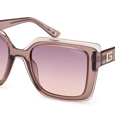 Guess Men's GU7908 Beige/Violet Sunglasses