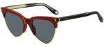Givenchy - Safilo GV 7078/S Opal Burgundy Gold Black/Blue Sunglasses