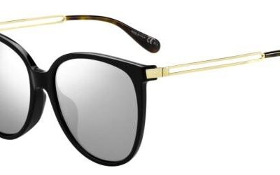 Givenchy - Safilo GV 7116/F/S Black/Grey Sunglasses