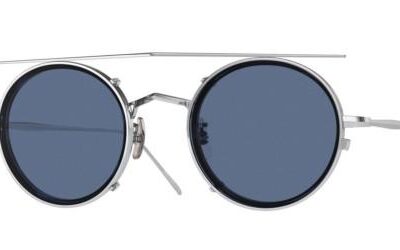 Oliver Peoples Men's G. PONTI-2 OV 1292T Brushed Chrome/Blue Demo Lens Eyeglasses