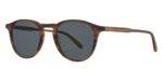 Garrett Leight Men's HAMPTON SUN Matte Saddle Tortoise/Semi-Flat Bluesmoke Sunglasses