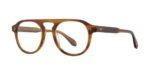 Garrett Leight Men's HARDING II Cherry Wood Eyeglasses