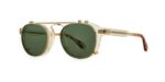 Garrett Leight Men's HARDING II CLIP Gold/G15 Eyeglasses