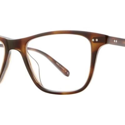 Garrett Leight Men's HAYES Spotted Brown Shell Eyeglasses