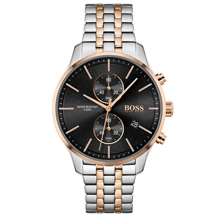 Hugo Boss Men's Two-Tone Chronograph Watch (HB1513840) Hugo Boss Men's Two-Tone Chronograph Watch (HB1513840)