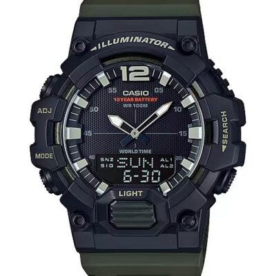 Casio Men's 49mm Resin Watch (HDC-700-3AVDF)