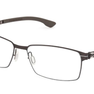 Ic!berlin Men's IC5066-D Matte Black - Graphite Eyeglasses