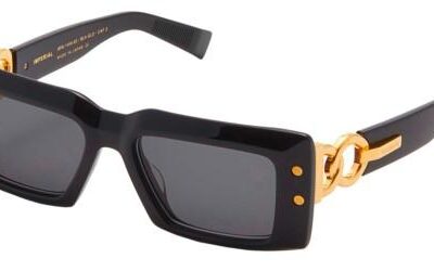 Balmain Women's IMPERIAL Black Gold/Grey - Ar Sunglasses